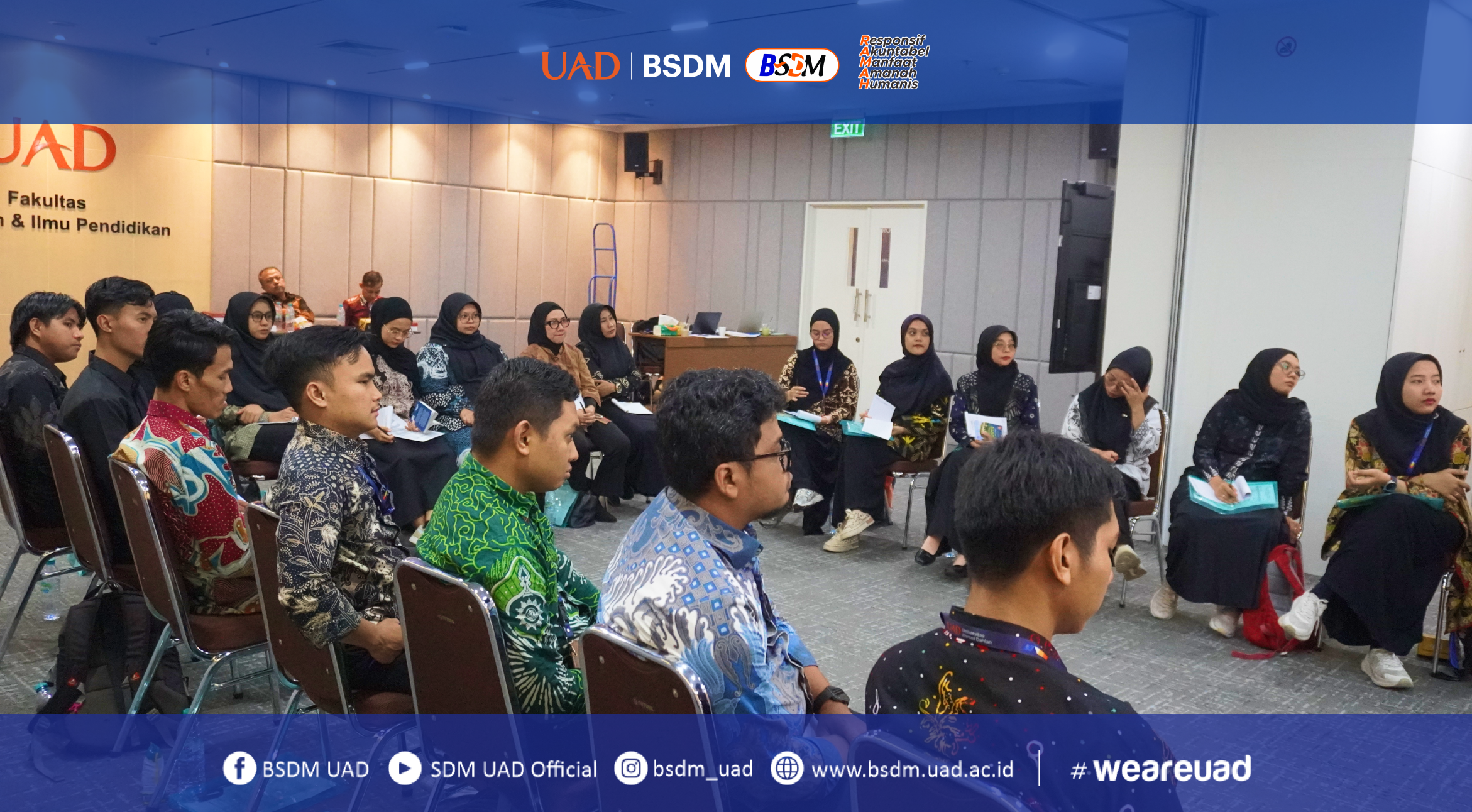 Pelatihan PPKK dan UKKP: Upaya BSDM UAD dalam Meningkatkan Komitmen dan Kinerja Pegawai