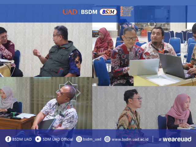 BSDM UAD Gelar Workshop Finalisasi Deskripsi Jabatan Tenaga Kependidikan